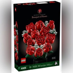 Lego 10328 Flower Bouquet of Roses 2024 edition New Released 822 pcs